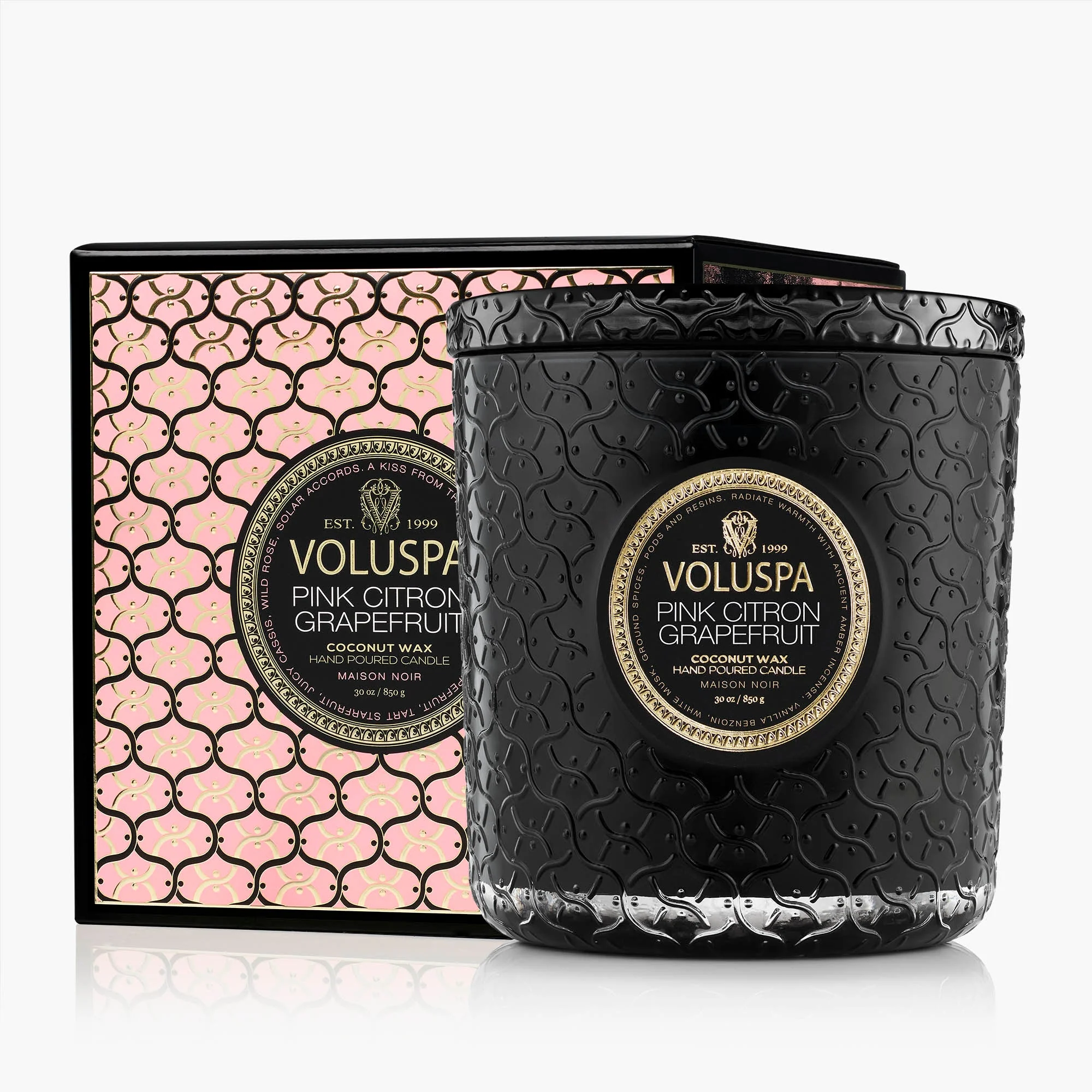 Pink Citron Grapefruit - Luxe Candle