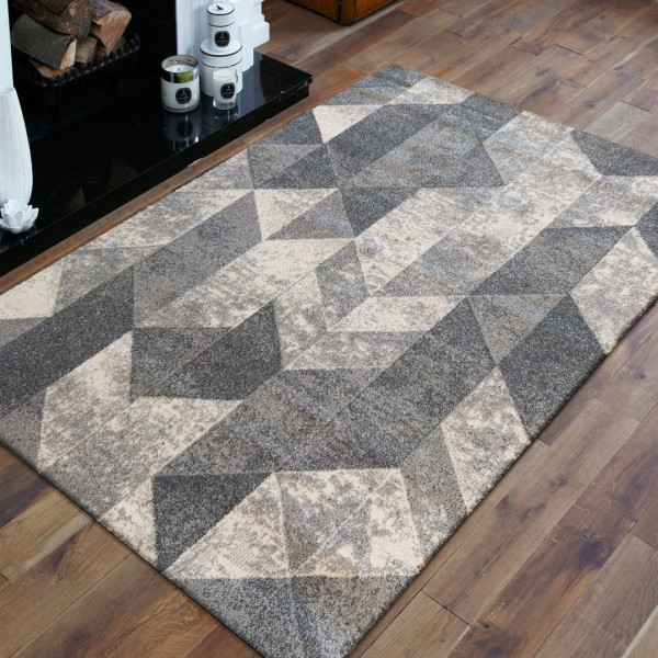 Dywan vista 01 szary 80 x 150 cm szary