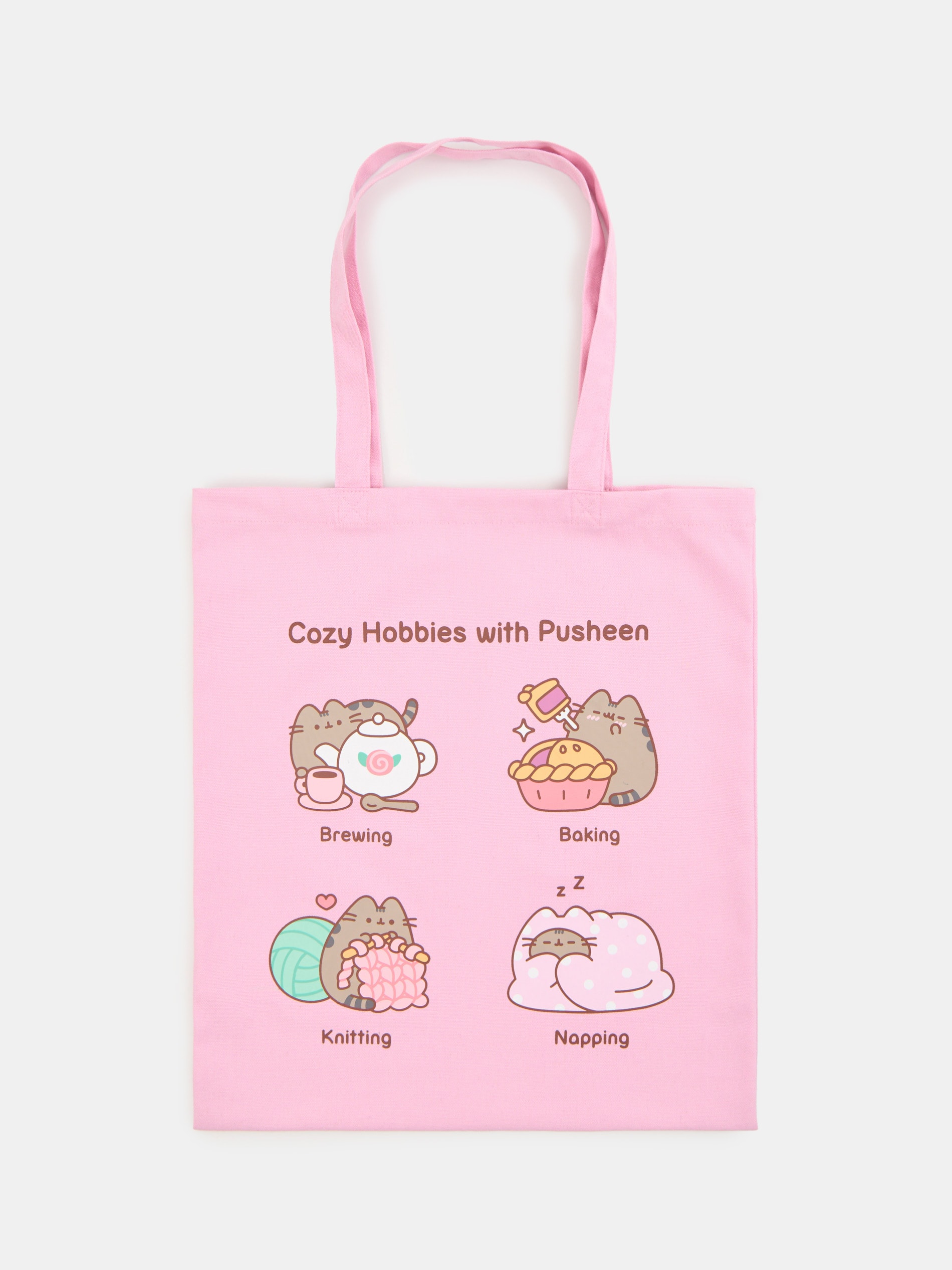 Materiałowa torba shopper z nadrukiem Pusheen the Cat