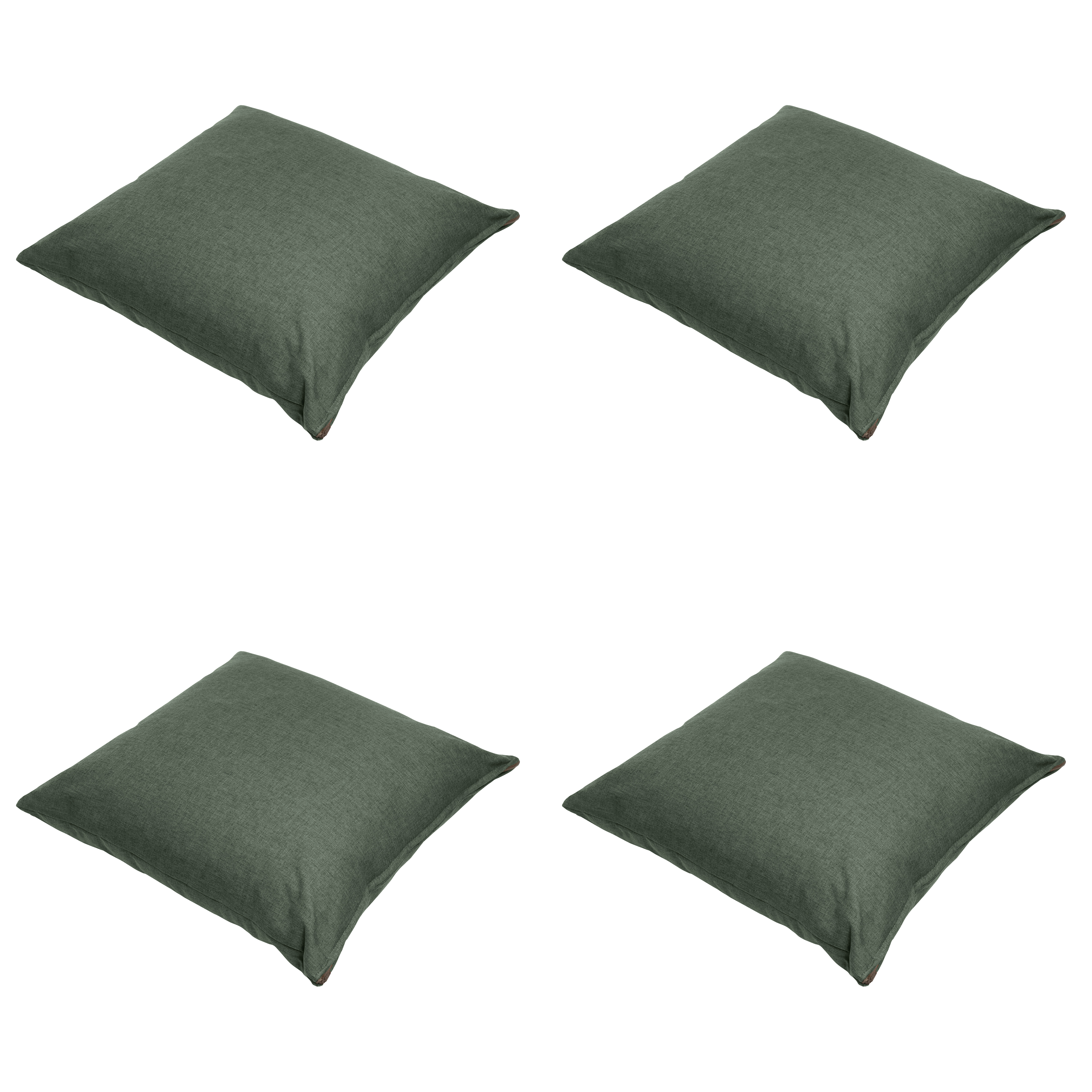 Madison sierkussen Best deal - groen - 45x45x10cm - set van 4