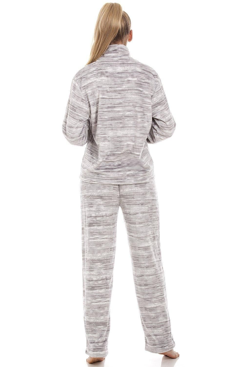 Camille Speckled Supersoft Fleece Pyjama Set
