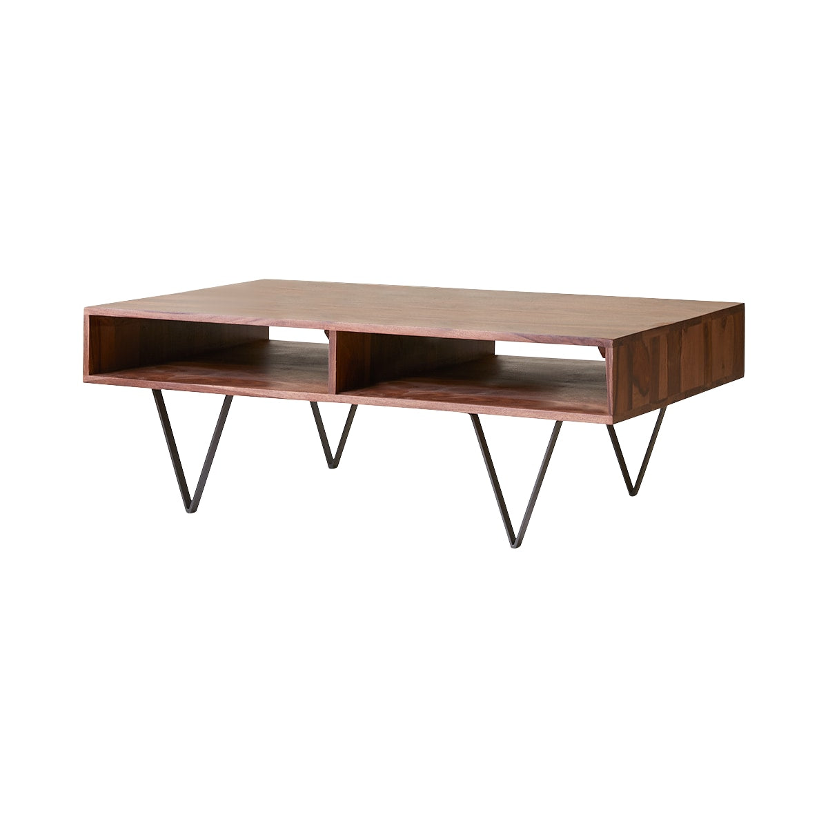 Tikamoon Massief palissander salontafel - Bruin