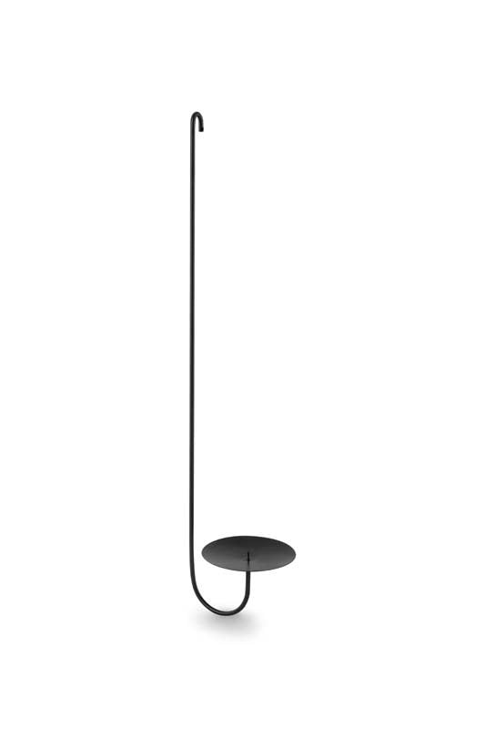 vtwonen Kaarsenhouders - Metaal - Zwart - 65cm