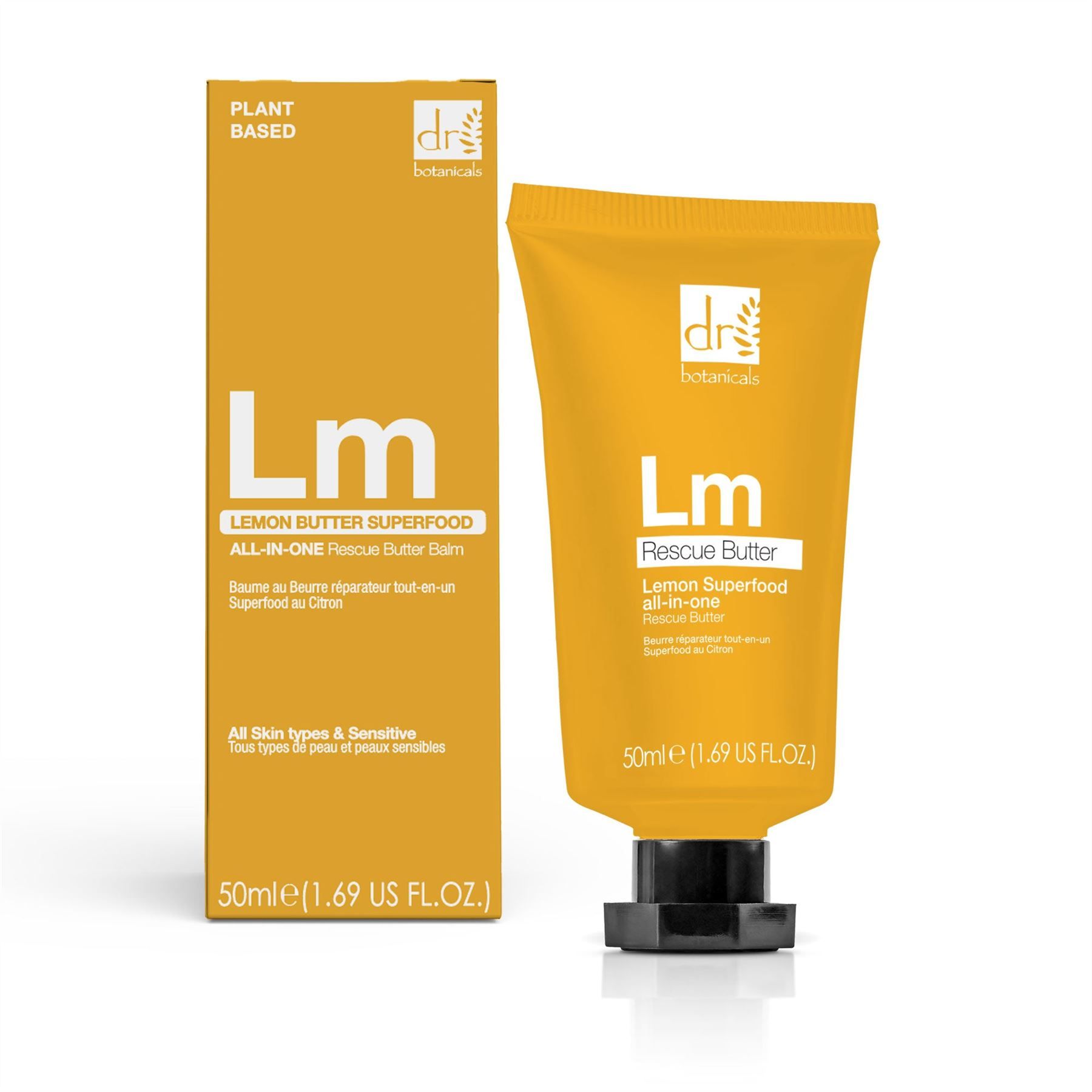 Dr. Botanicals Lemon Superfood Anti-Ageing All-In-One Rescue Butter 50ml for Fine Lines and Plumping