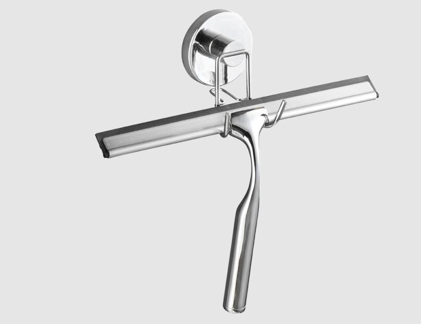 WENKO Duschabzieher Vacuum-Lock chrom