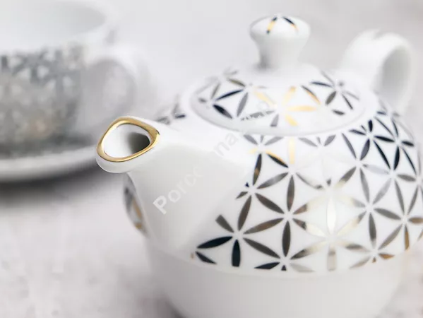 Komplet do herbaty (3el) Bogucice - Lenta 1026 Tea for one