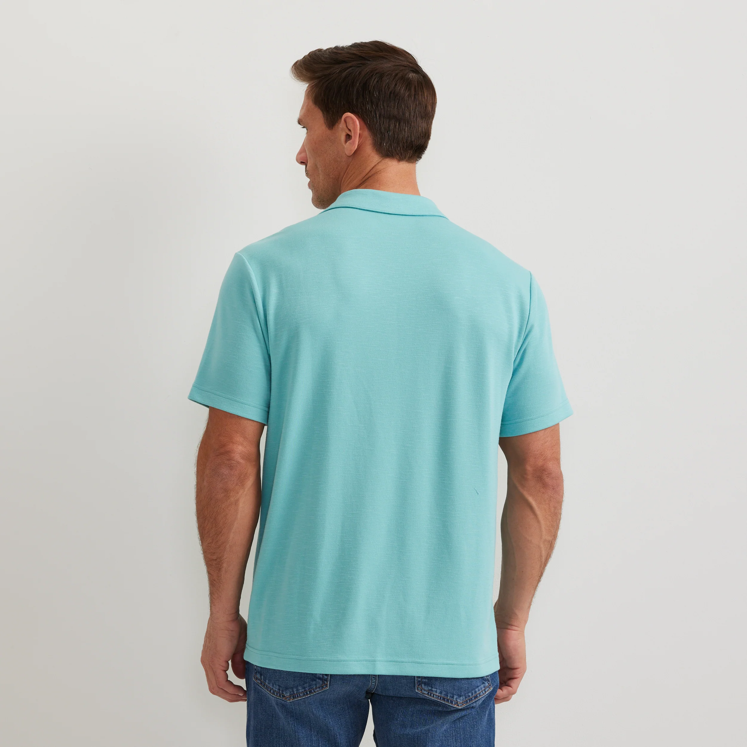 Men's Short Sleeve Journey Modal Polo Shirt