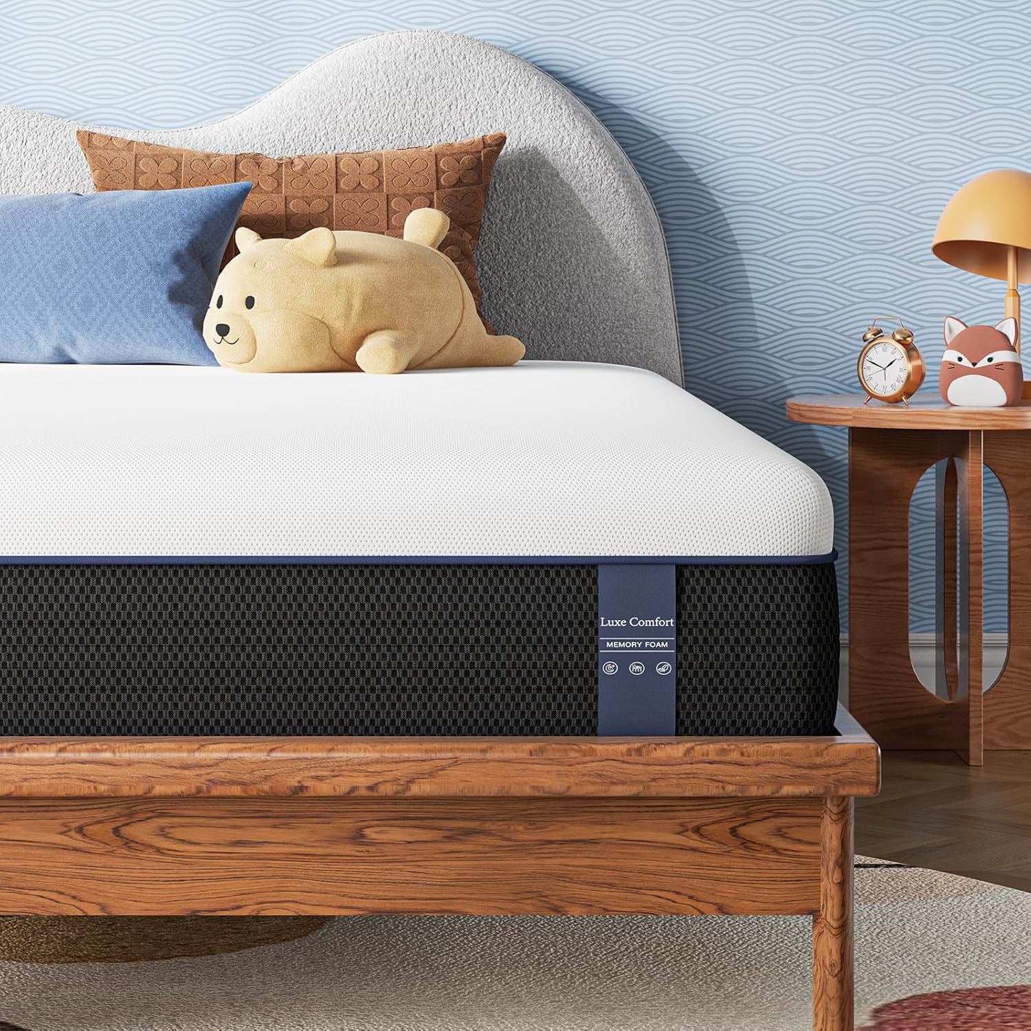Full Size Mattress - 8 Inch Gel Memory Foam Mattress Full in a Box, Medium Firm Pressure Relieving and Cool Sleep - Fiberglass Free, CertiPUR-US Certified Colchones, Assembled in USA