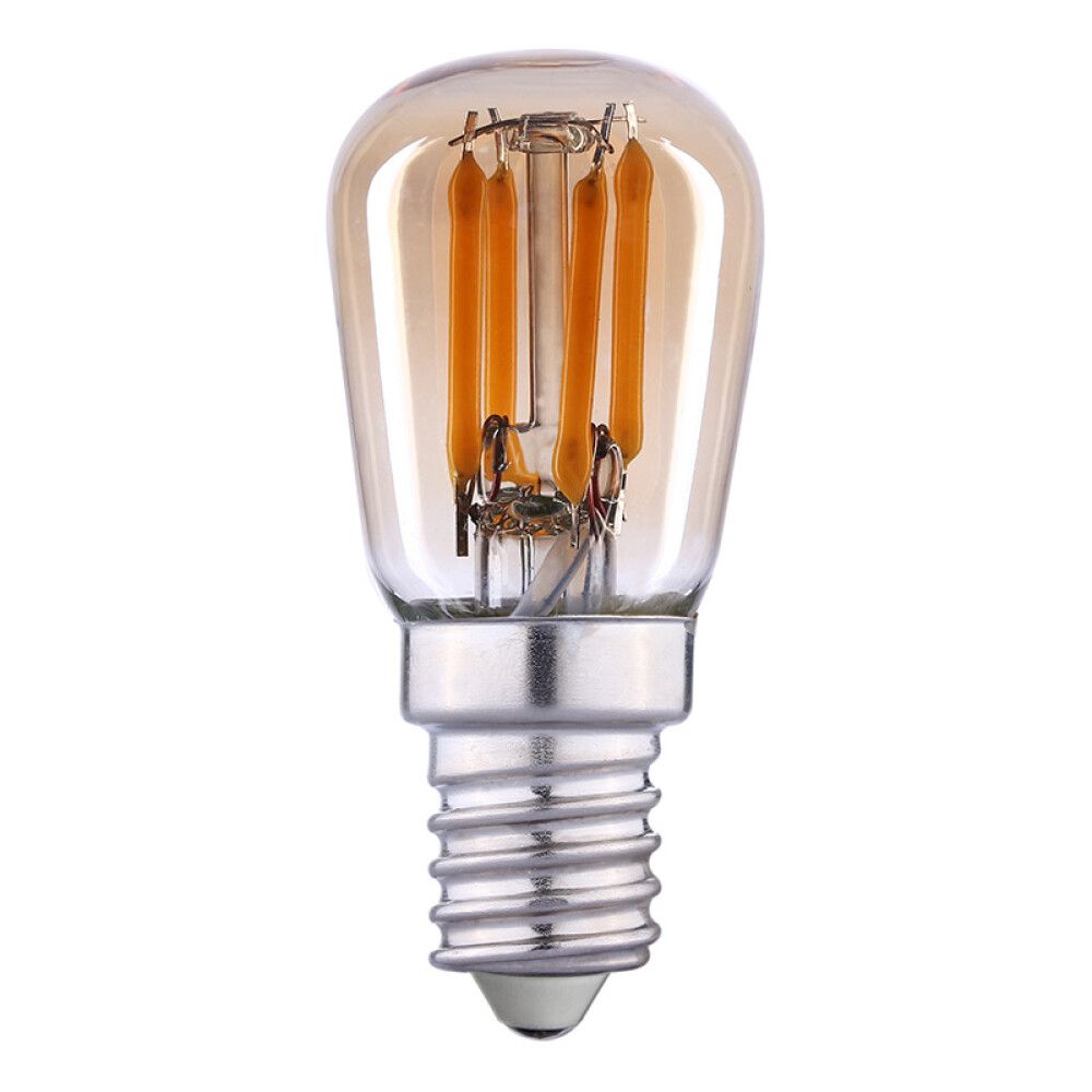 LYSPÆRE VOLTOLUX PÆRE AMBER Ø26MM E14 2W