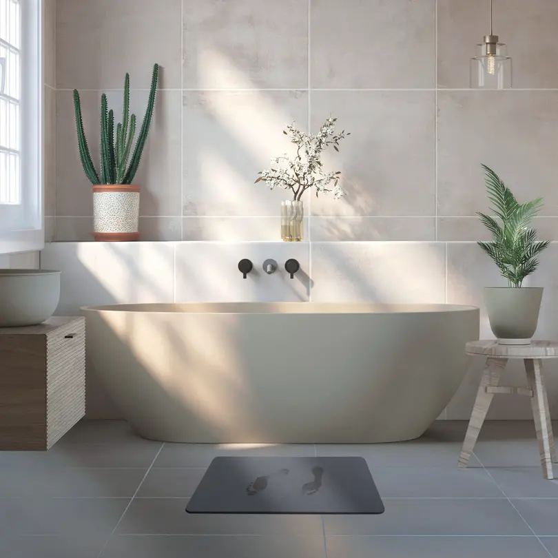 Badteppich Diatomite
