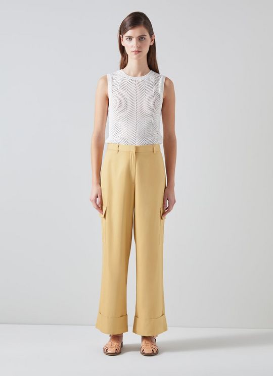 Riviera Stone Blend Trousers with TENCEL? Lyocell