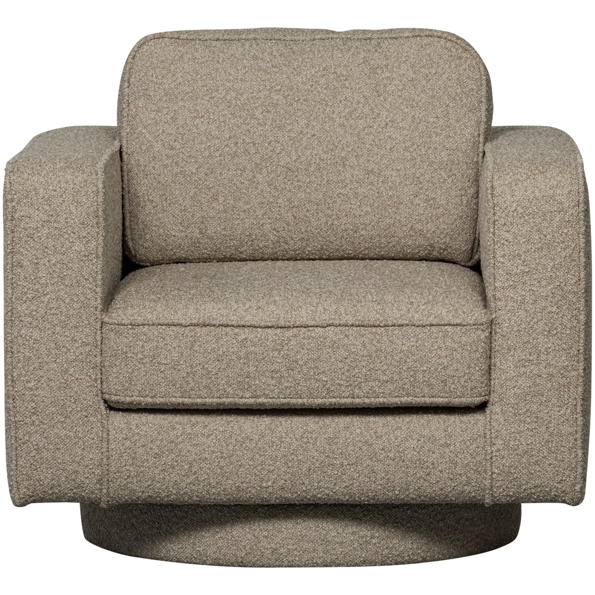 vtwonen draaifauteuil Lazy - Bouclé - Zand