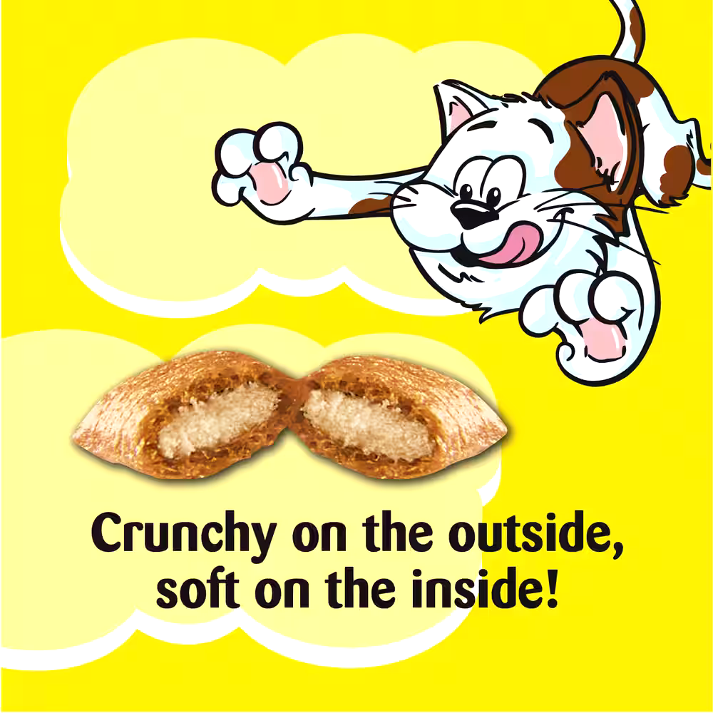 Whiskas TemPtations Tasty Chicken Flavour Value Size Classic Cat Treats, 454-g