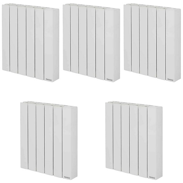 Pack 5 radiateurs électriques 1000 W Baléares 2 - THERMOR