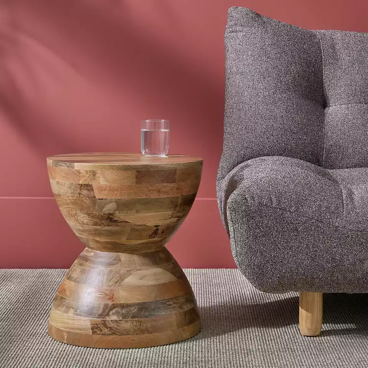 Habitat Erma Side Table - Natural