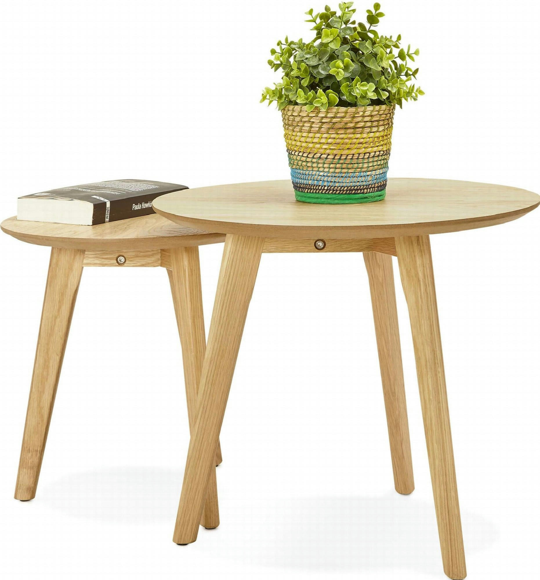 ESPINO - Tables gigognes Bois Chêne Bois clair