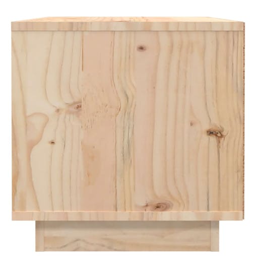 NNEVL Bedside Cabinets 2 pcs 40x34x35 cm Solid Wood Pine
