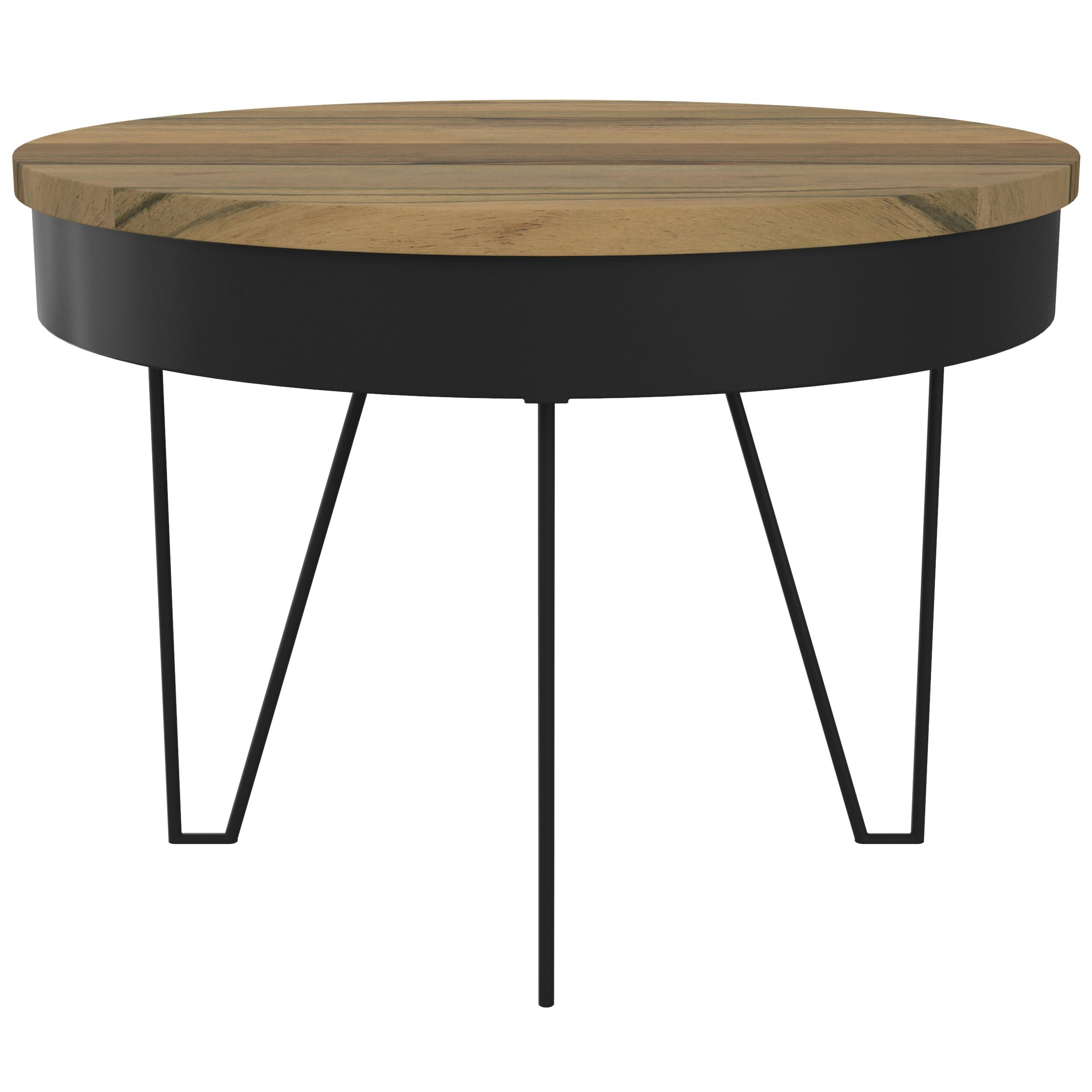 KIARA - Table basse ronde en bois d