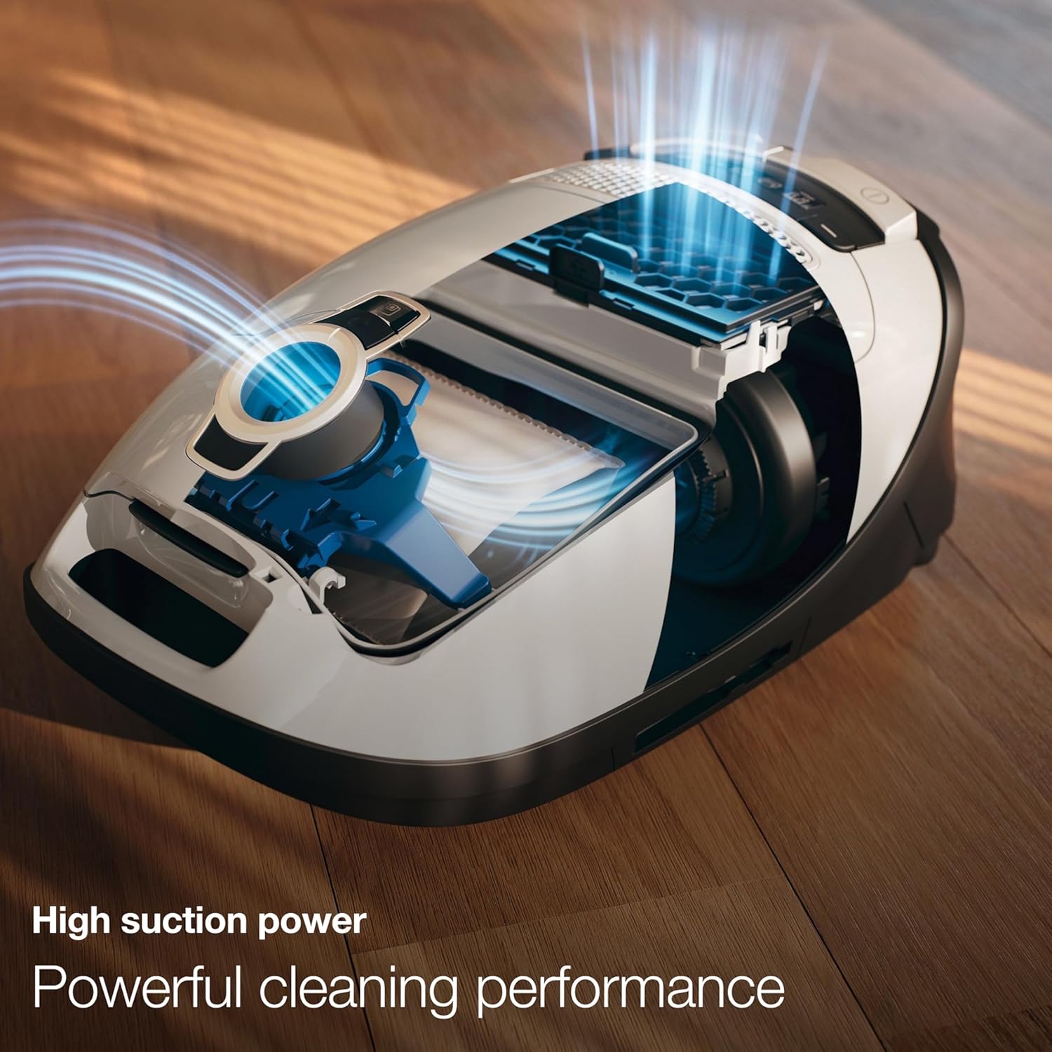 Miele Classic C1 Pure Suction Bagged Canister Vacuum, Graphite Grey - Portable, Household