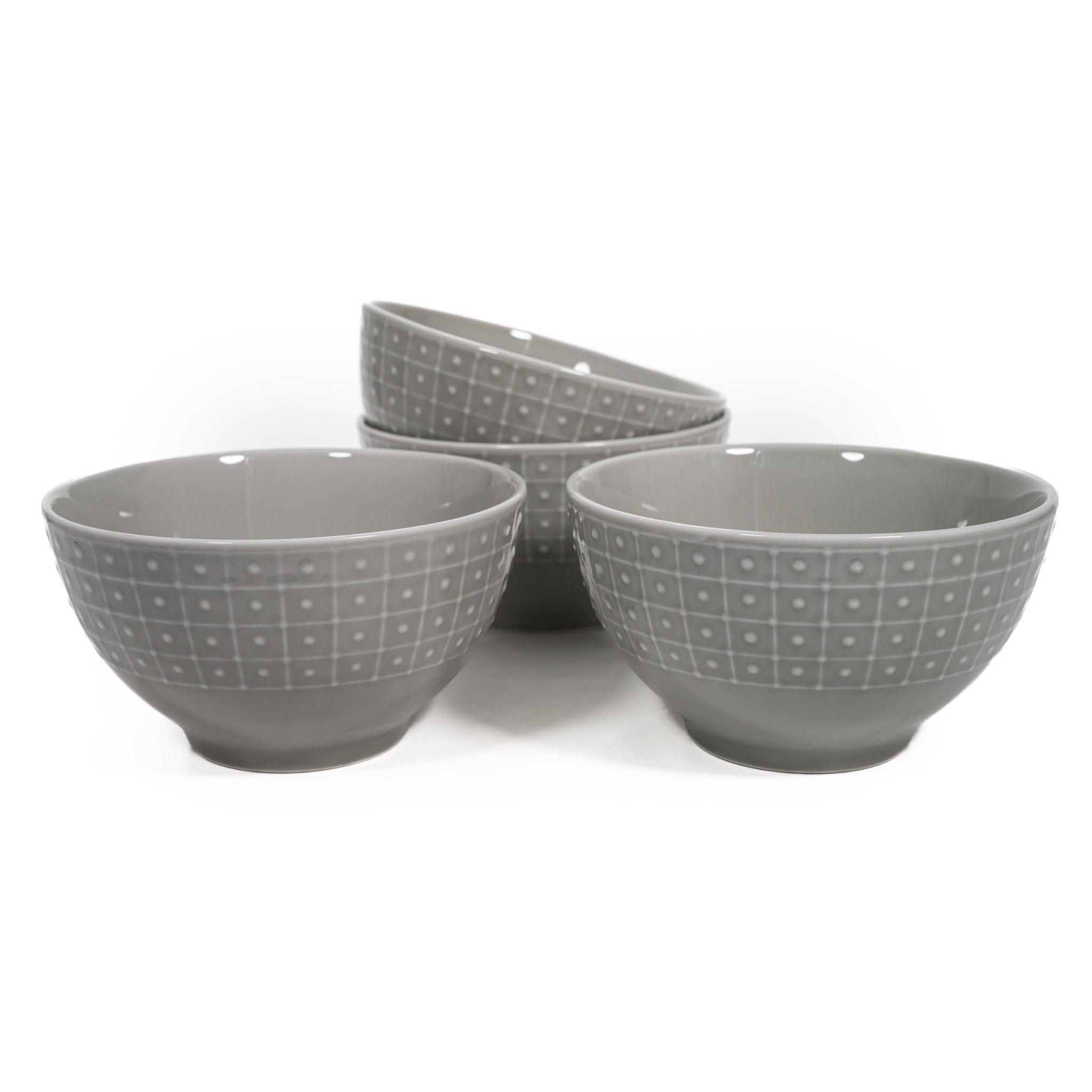 Cloud Porcelain Cereal Bowls, Set of 4