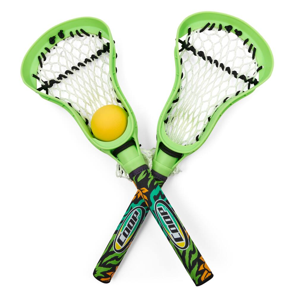 Swimways Coop Lacrosse Stick Set, Ball Included, 2-pk