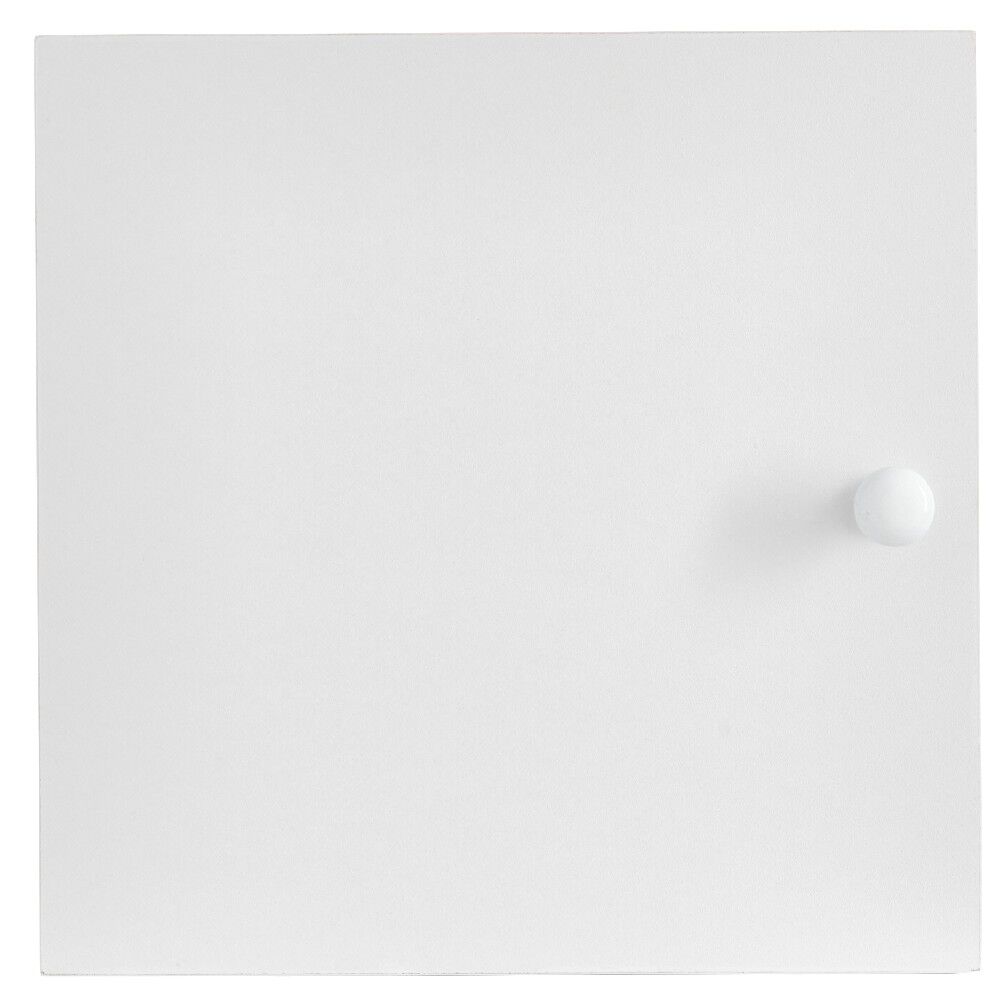 Porte Box Cube bois blanc