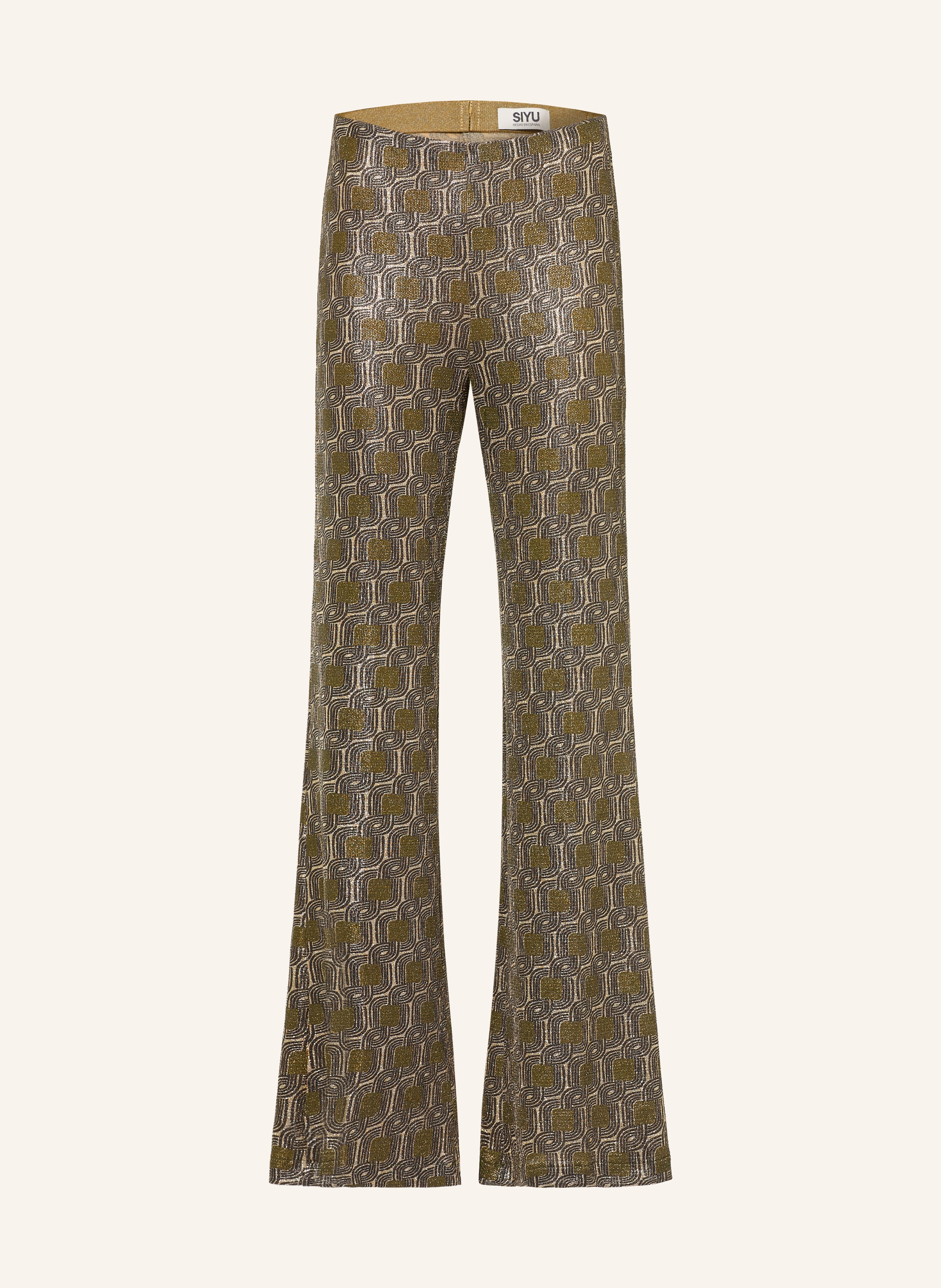 SIYU Bootcut-Hose aus Jersey