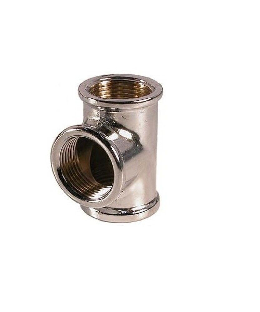T-KOBLING FORKROMMET 1/2"