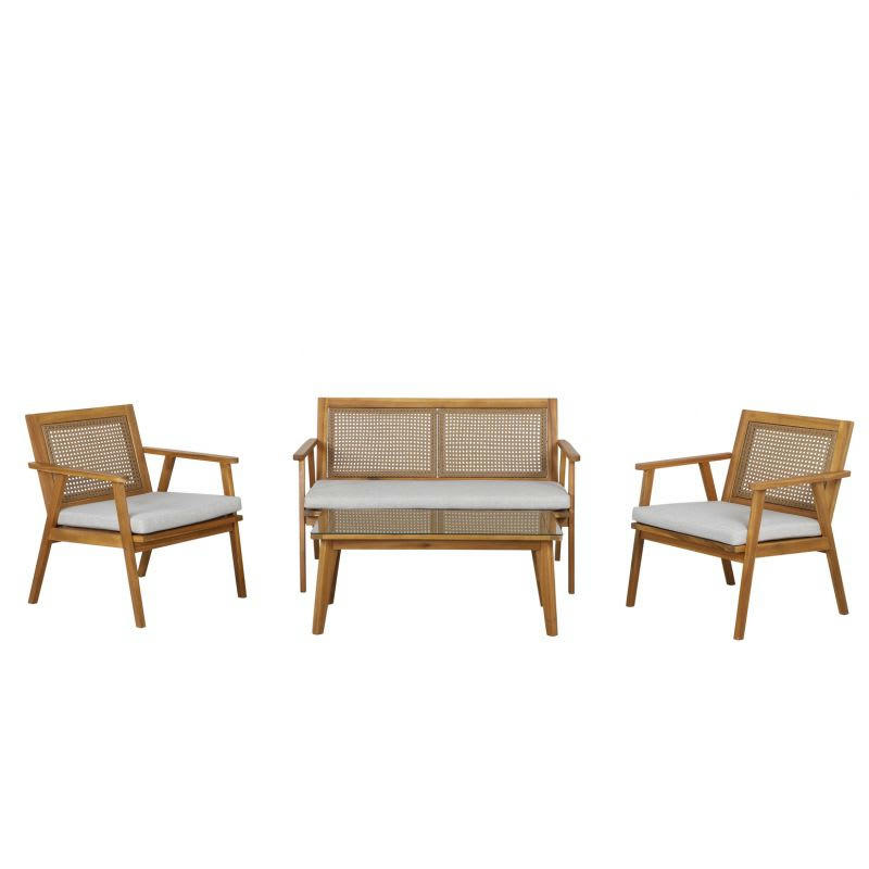 NOTARA - Salon de jardin en bois d