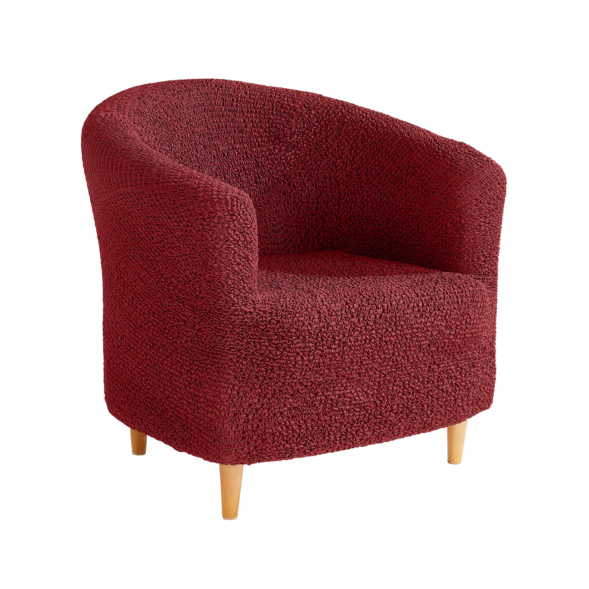Housse bi-extensible imprimée gaufrée pour fauteuil cabriolet