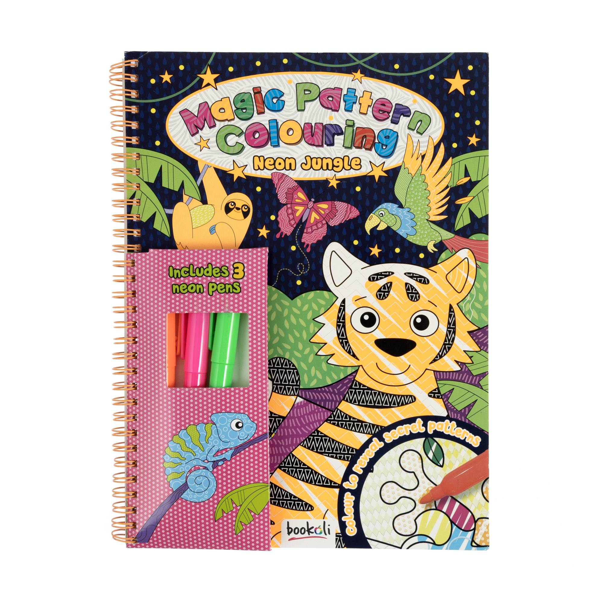 Magic Pattern Colouring Book