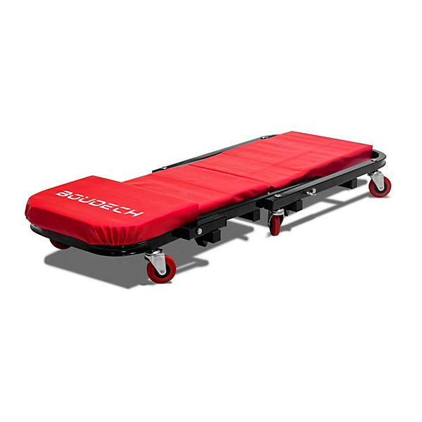 Chariot sous voiture convertible Slug Boudech 2-en-1 Rouge capacité 200 kg