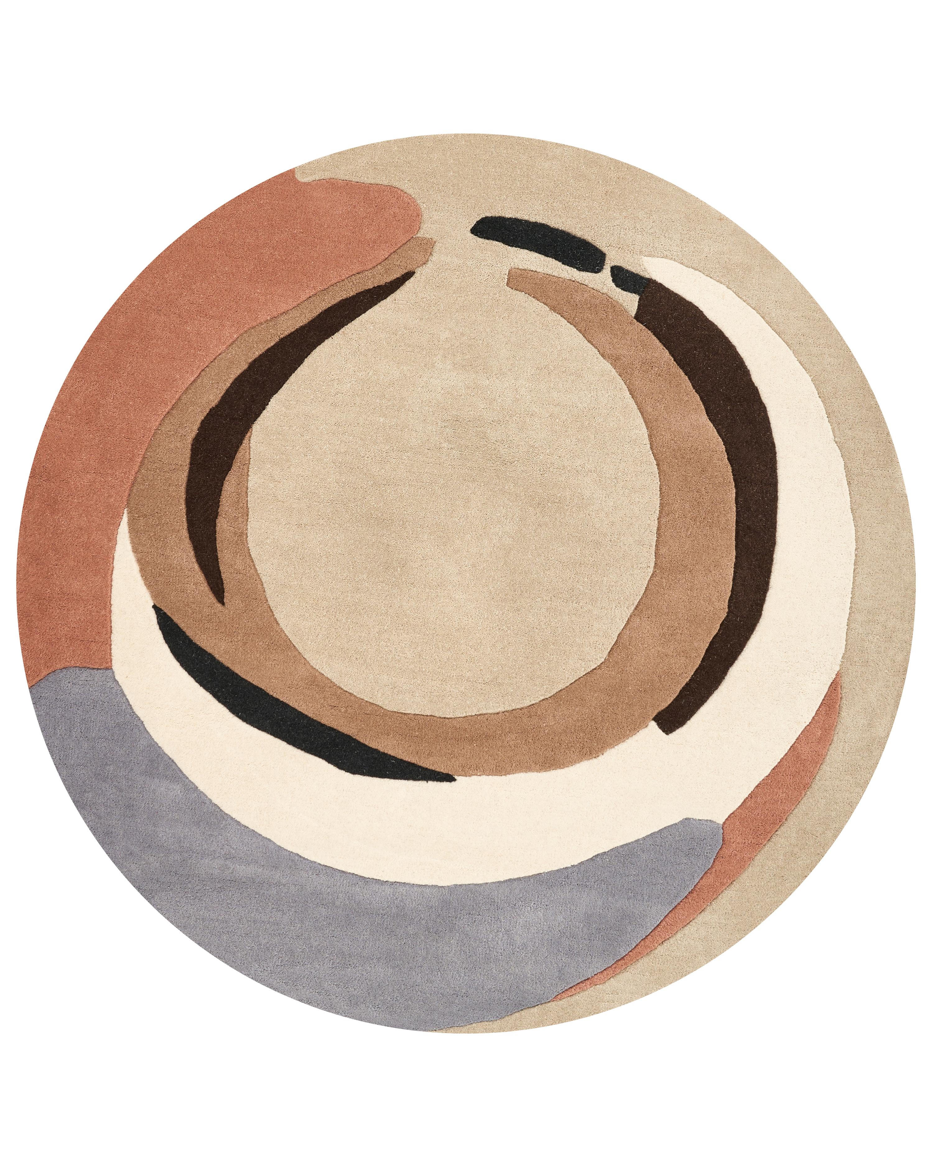 Rug SARGODHA Multicolour ? 140 cm Wool
