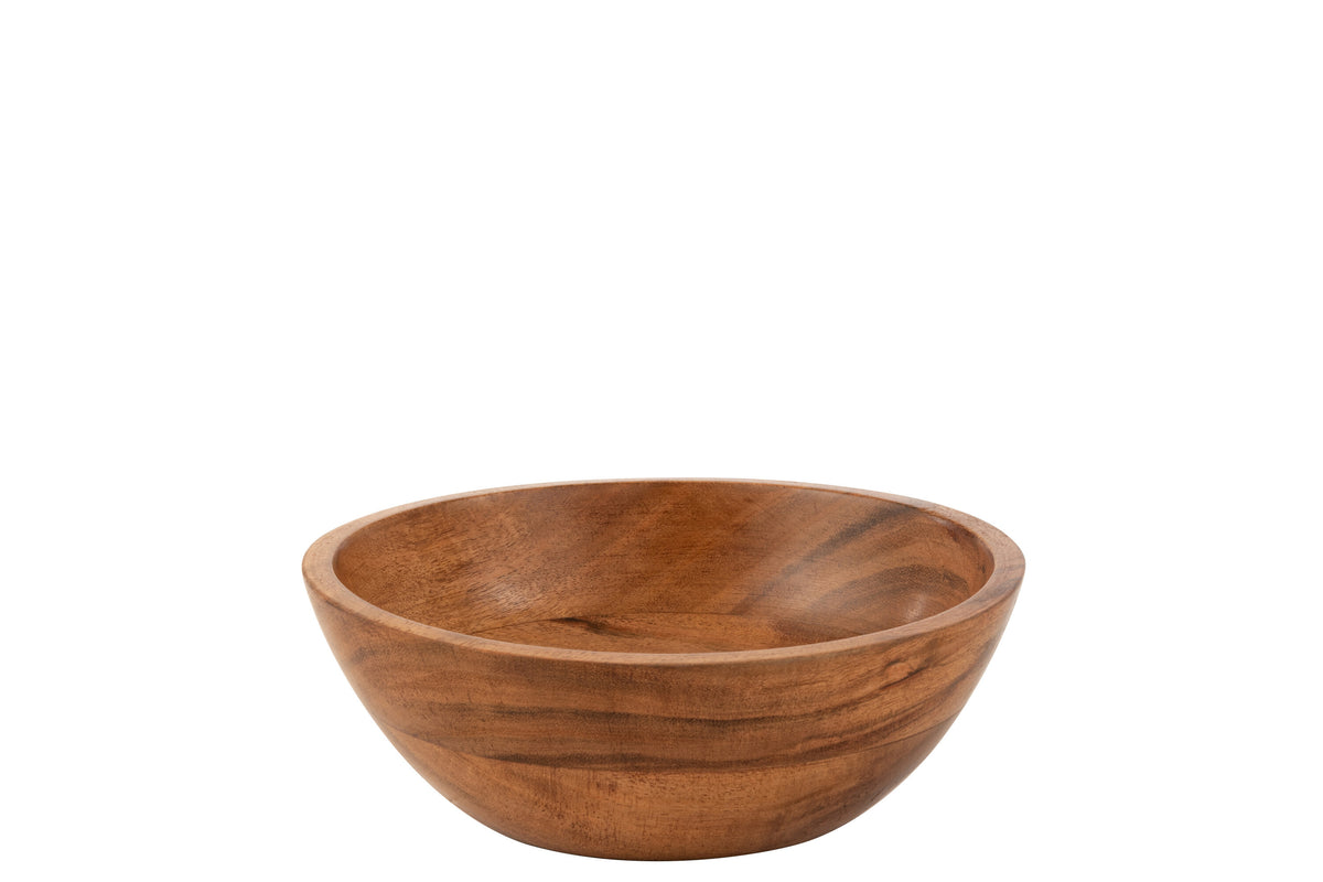 J-Line kom Acacia - hout - naturel - small