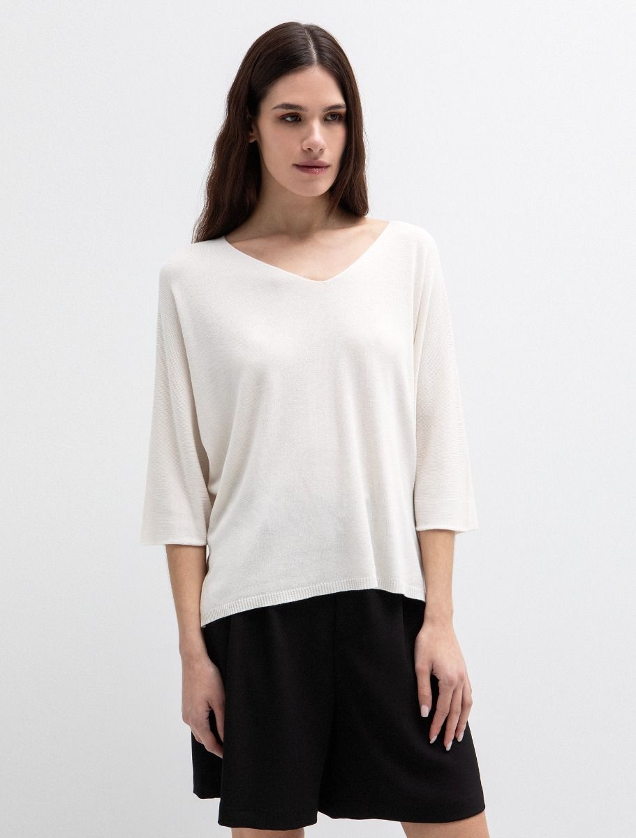 Μπλούζα με μείγμα από modal