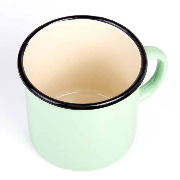 STP-Goods 13.5-oz Mint Enamelware Mug