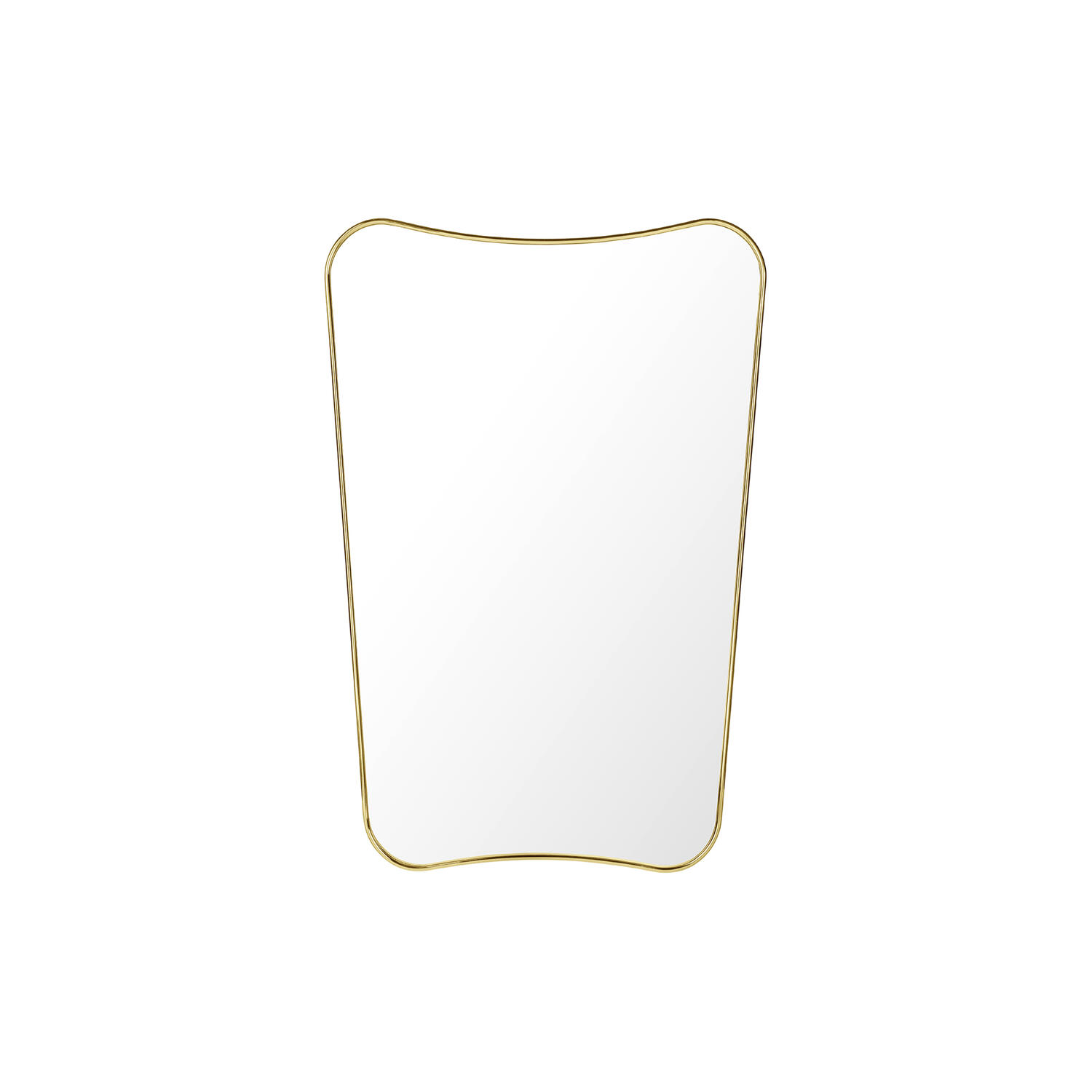 F.A. 33 Wall Mirror, polished brass