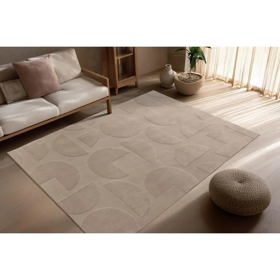 Lalee Vloerkleed Japandi stijl - Laagpolig - 120x170 cm