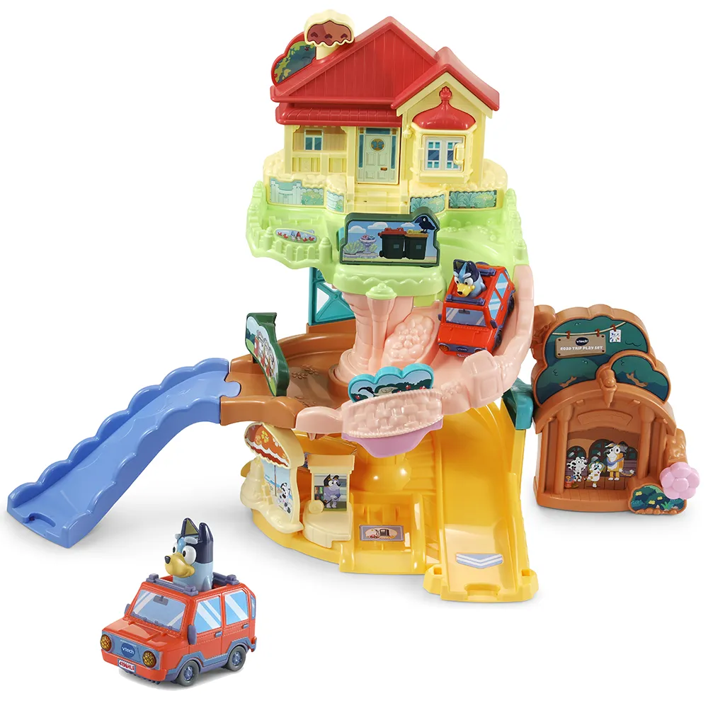 Vtech Cars Tut Tut Bluey Family House Family Car Spanish Version