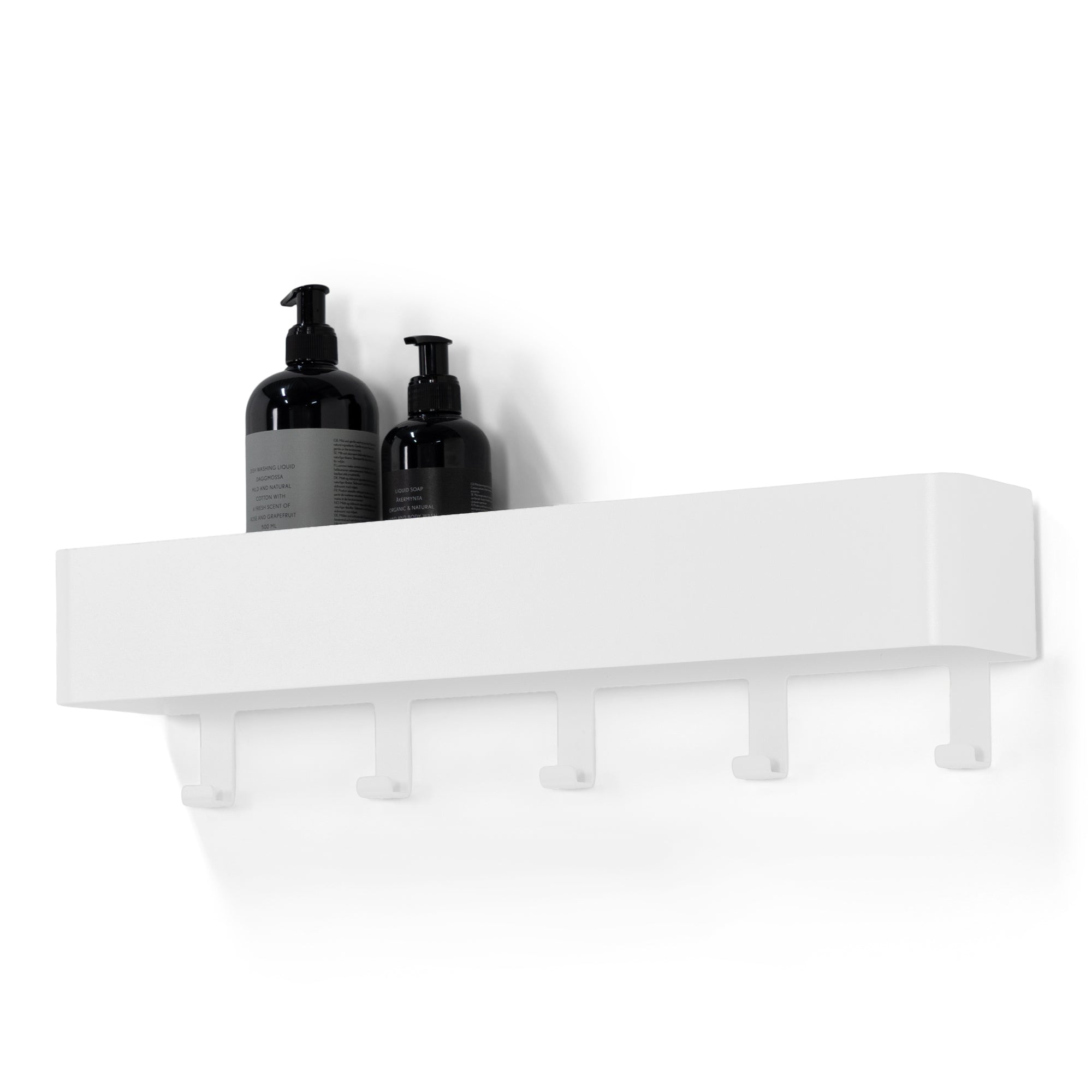 Spinder Design Multi 5 Wandkapstok H 13 cm - Wit