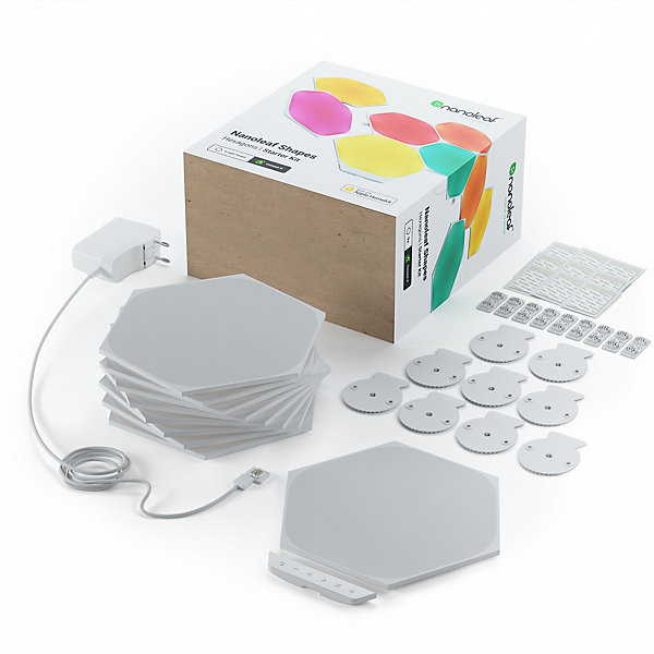 Kit d'extension Nanoleaf Shapes 9 panneaux LED hexagones