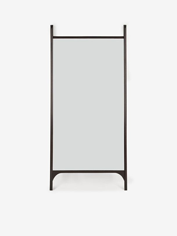 Miroir a poser pi - ethnicraft marron fonce