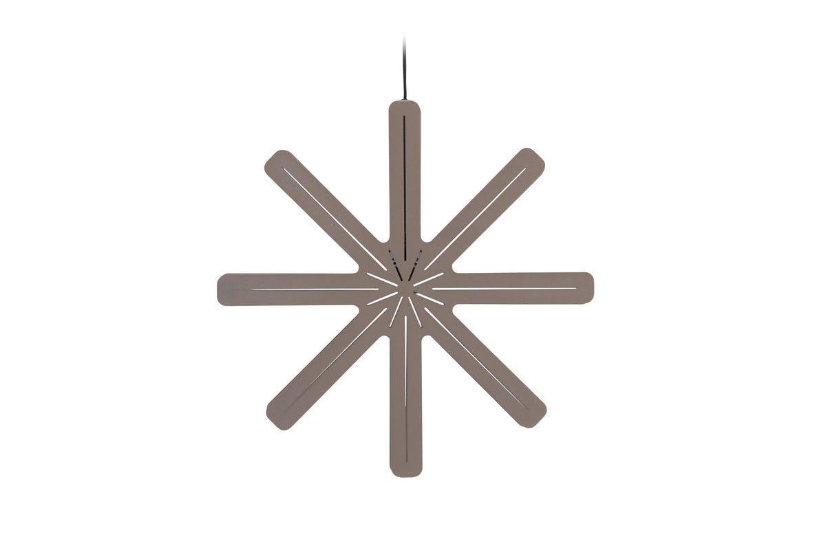 Rebellenclub Hanglamp Hale - mokka - Ø 60 cm