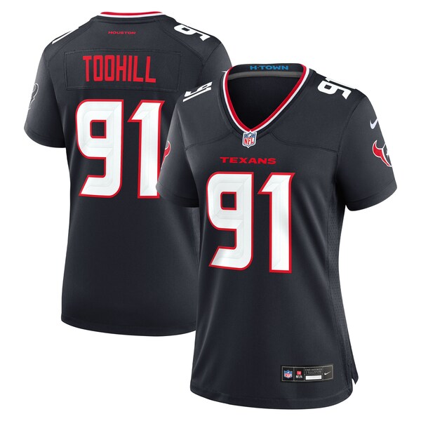 Casey Toohill Houston Texans Nike Women's Team Game Jersey -  Navy