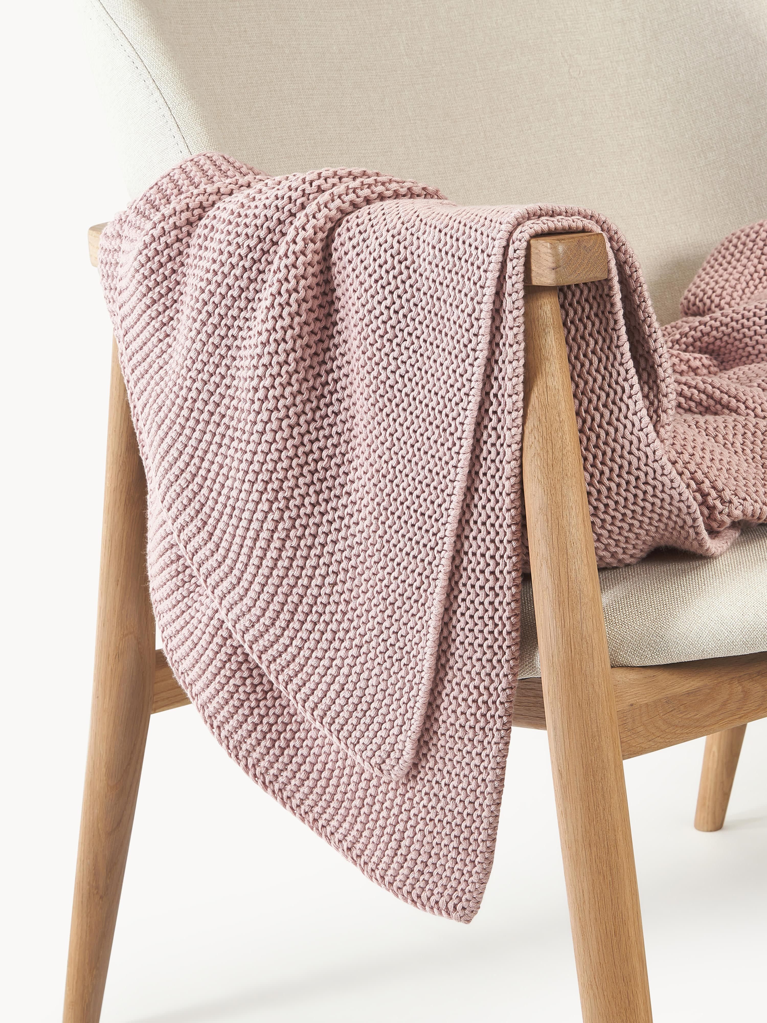 Strickdecke Adalyn aus Bio-Baumwolle