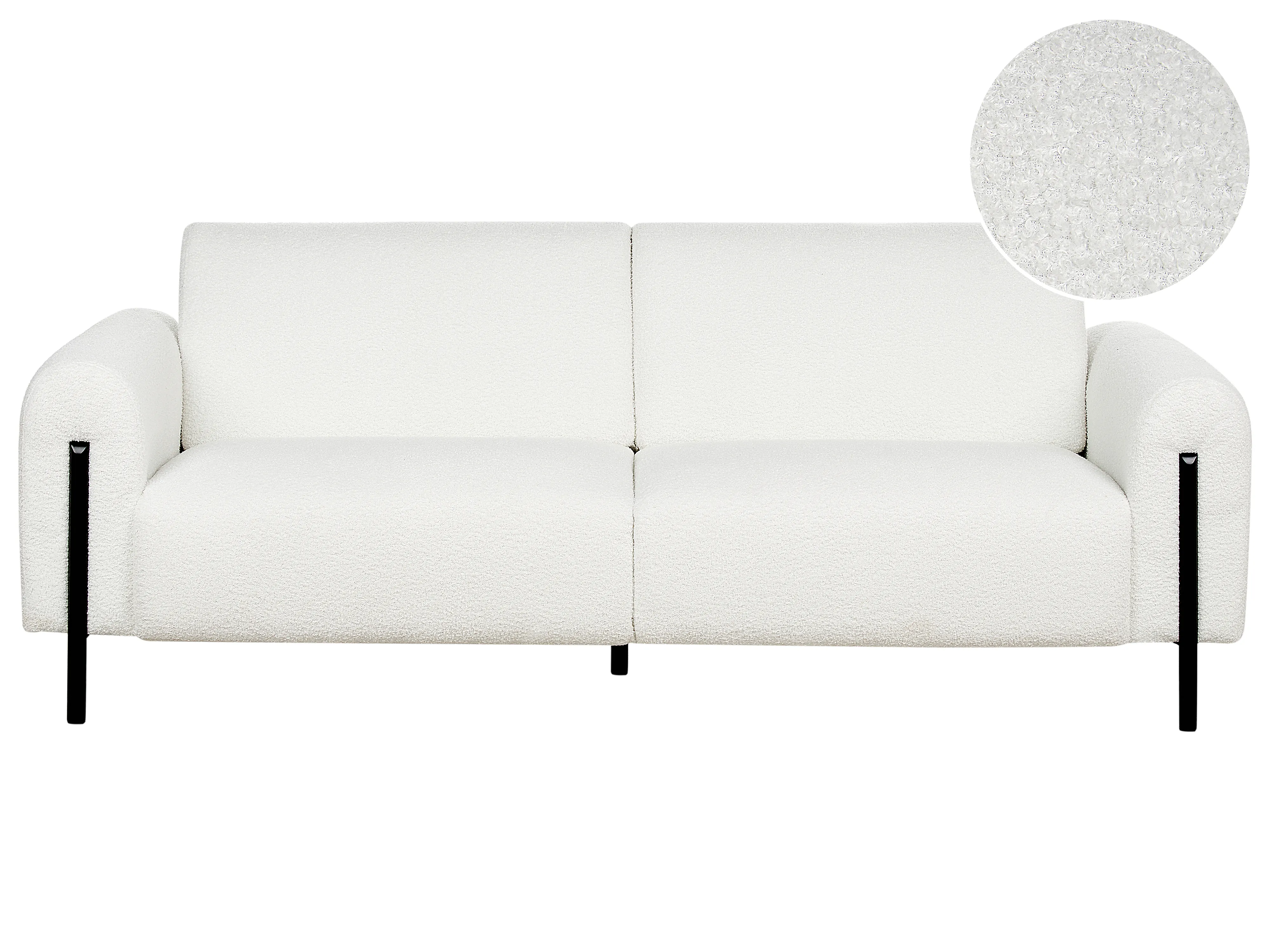 Armchair ASKIM Boucle White