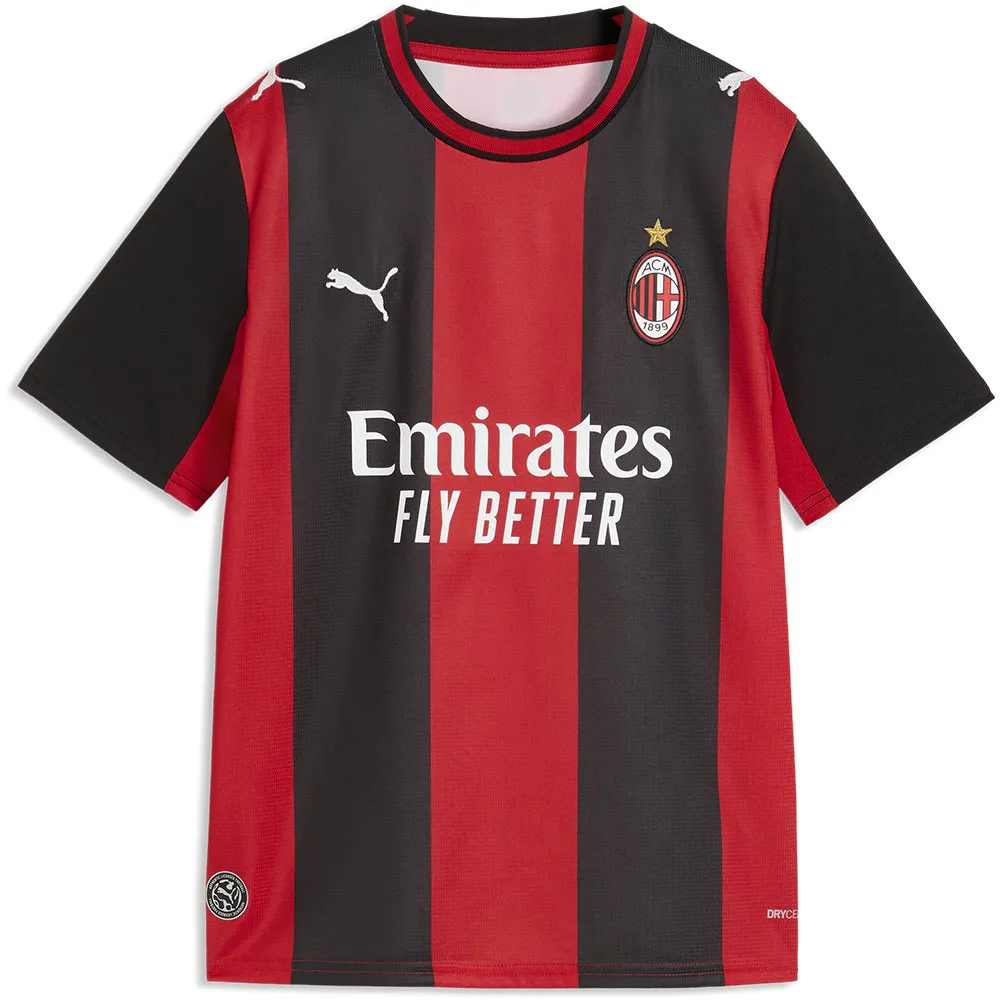 Puma AC Milan Replica home junior short sleeve T-shirt