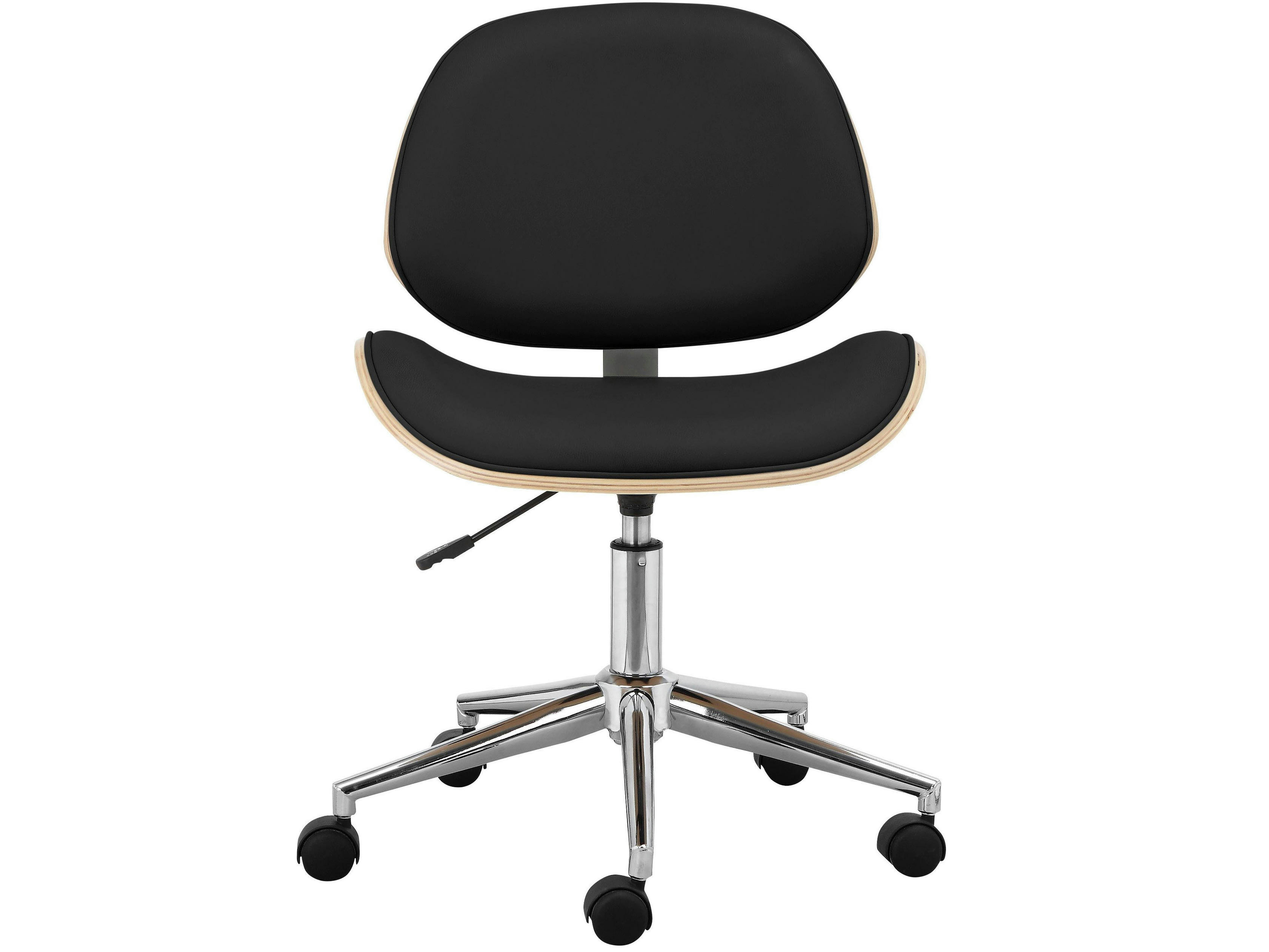 YOKO - Chaise de bureau en PU noir