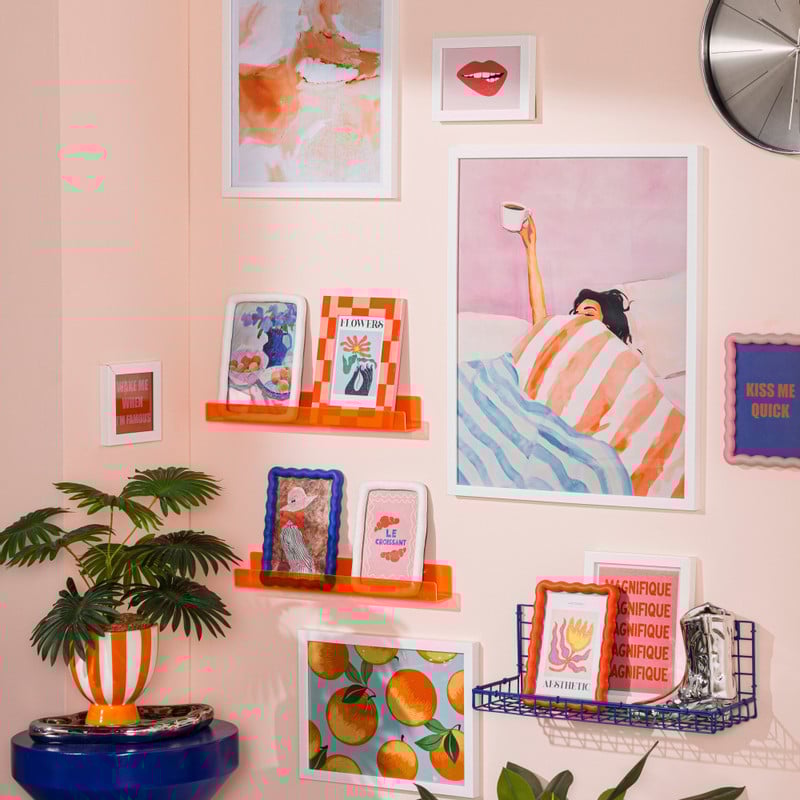 Fotolijst basic - wit - 50x70 cm