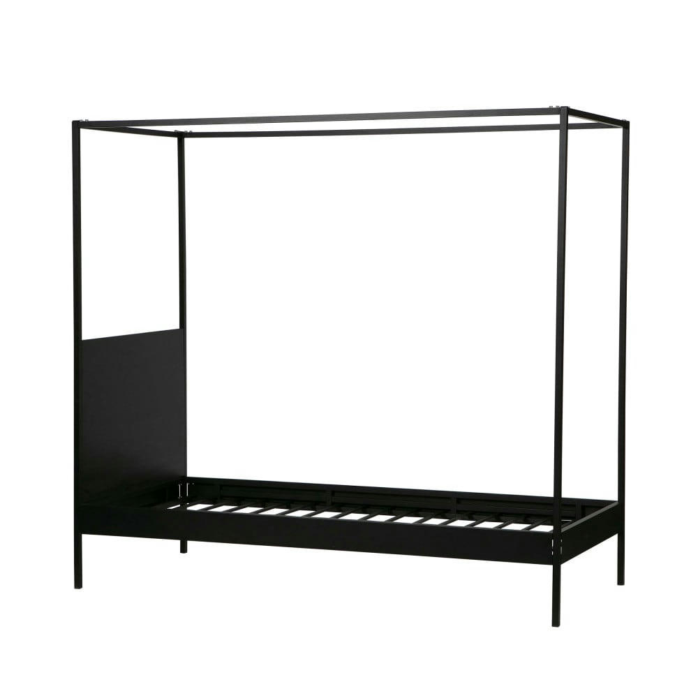 BANI - Lit en métal 90x200cm noir